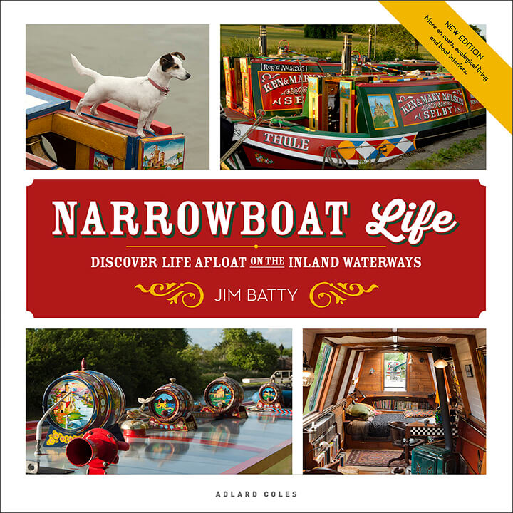 Cover of book 'Narrowboat Life - Discover Life Afloat on the Inland Waterways' that links to information page about the book
